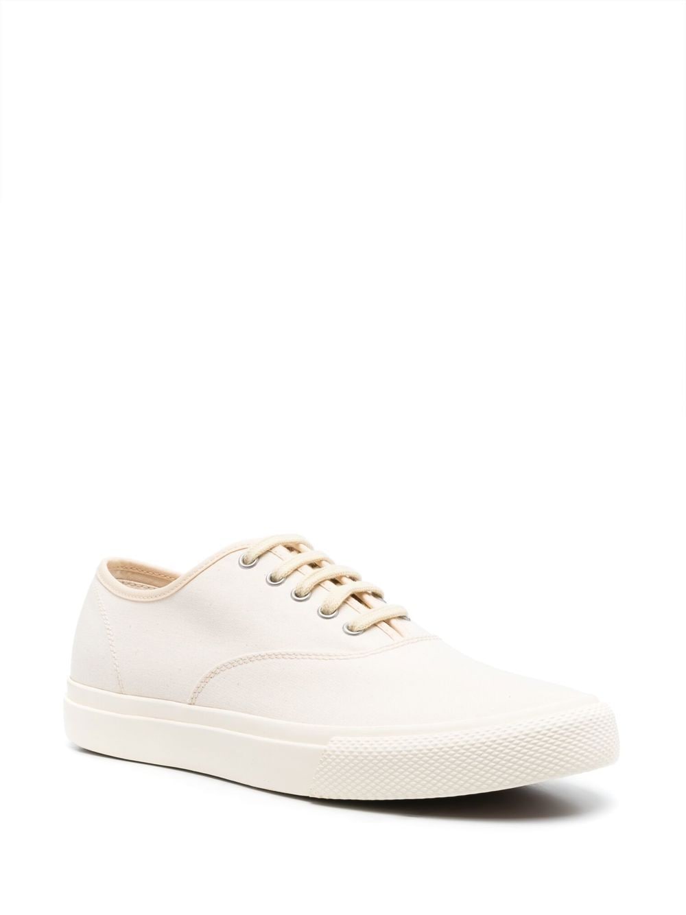 Shop Ralph Lauren Rrl New Norfolk Lace-up Sneaker In Nude