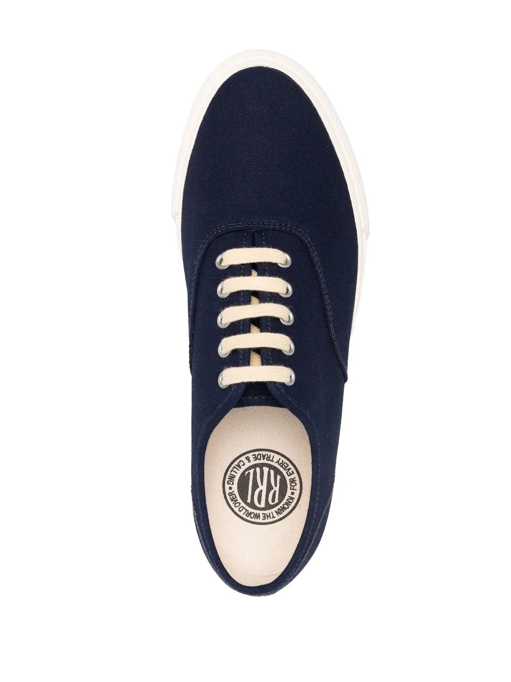 Rrl Denim Low-top Sneakers In Blau