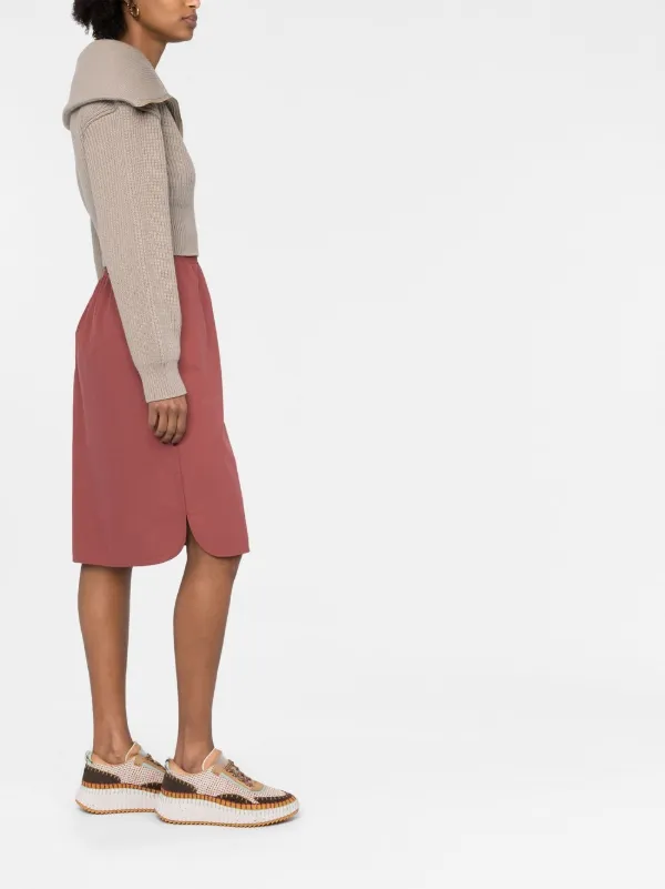 Fabiana Filippi knee-length Skirt | Red | FARFETCH