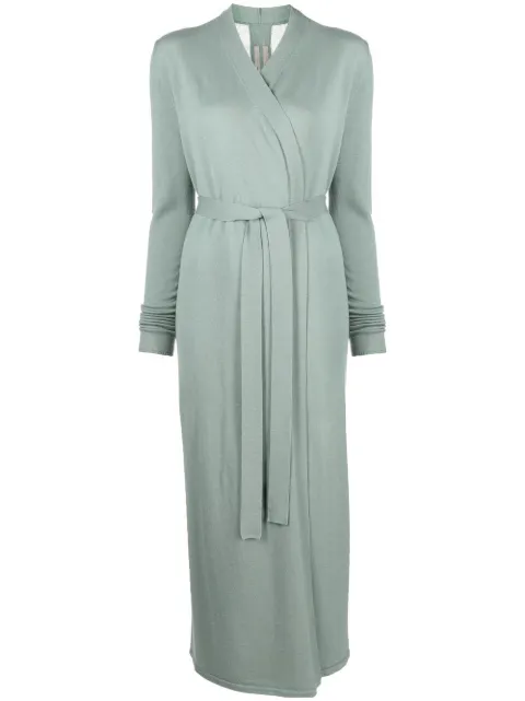 Rick Owens Bathrobe wool cardi-coat