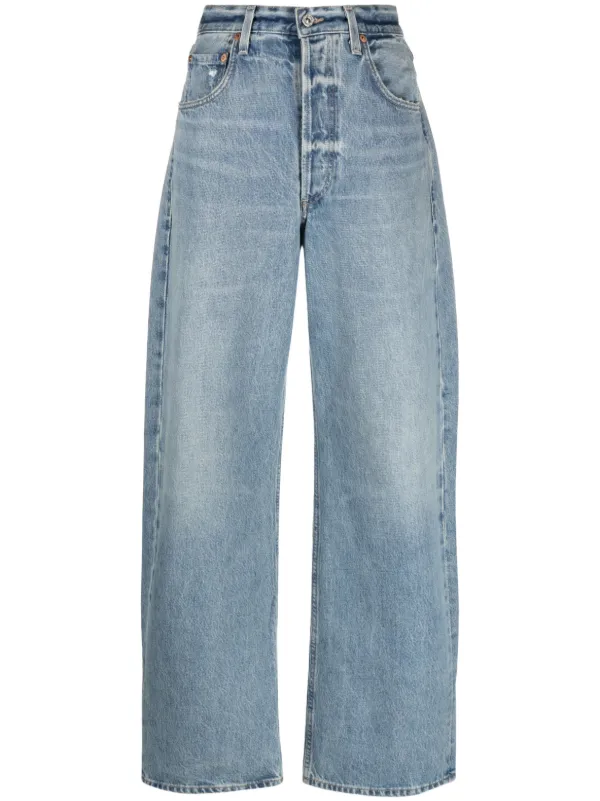 Citizens Of Humanity Ayla Baggy Cropped Jeans - Farfetch