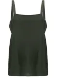 Fabiana Filippi metallic strap top - Green