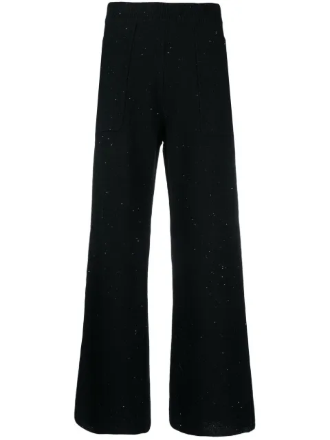 Fabiana Filippi wide-leg sequin-embellished trousers