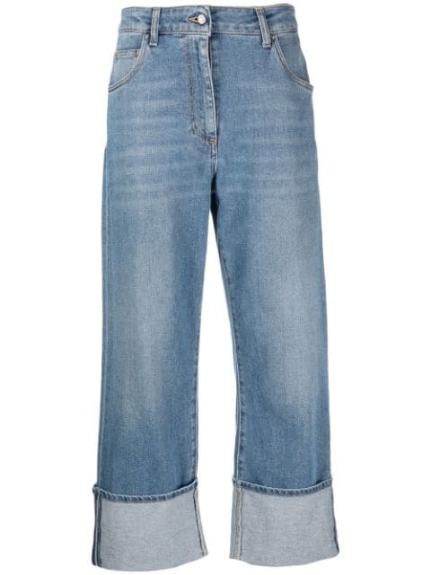 Fabiana Filippi high-waisted cropped jeans