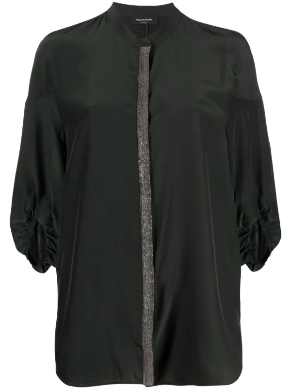 ファビアナフィリッピ　シルク　モニーレ　シャツ ファビアナフィリッピ シルク モニーレ シャツ ファビアナフィリッピ