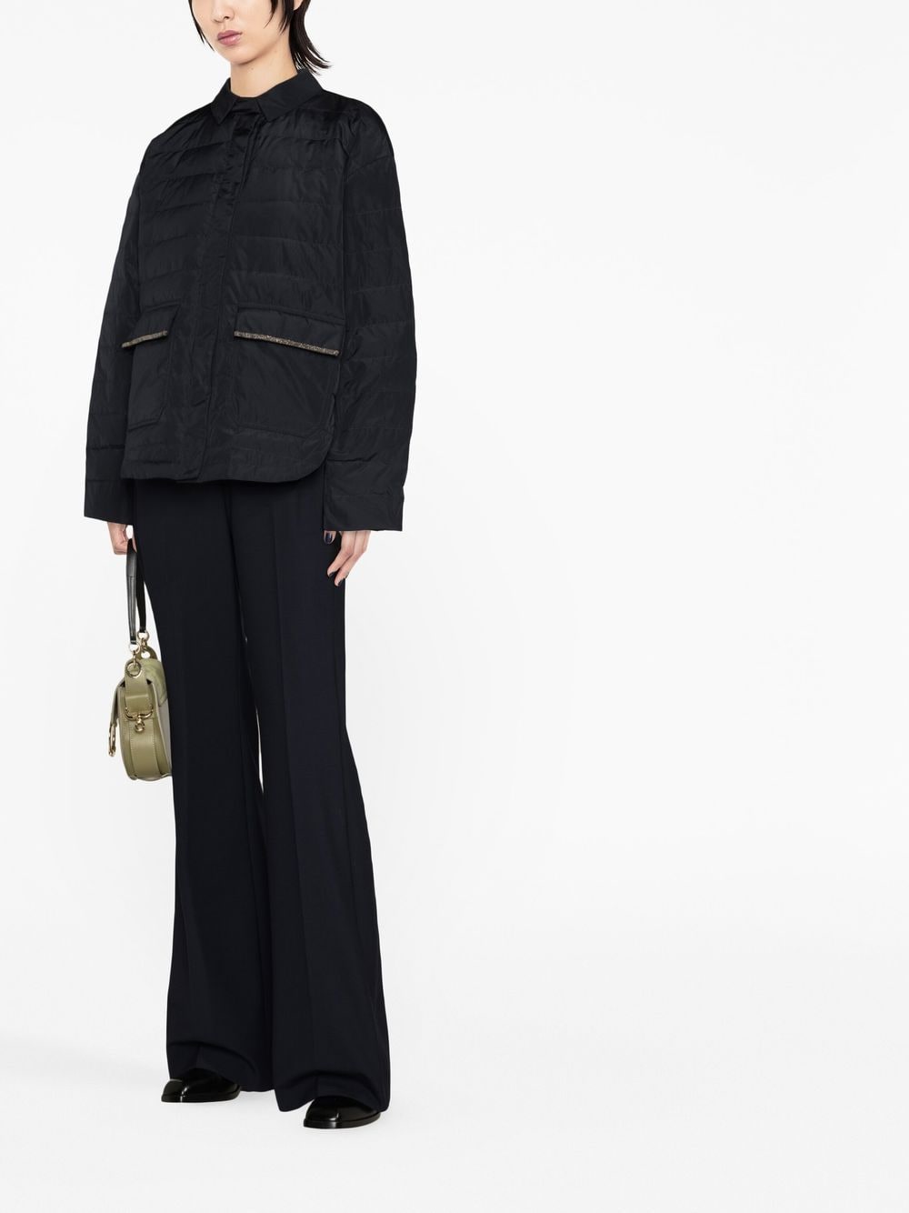 Fabiana Filippi down-filled Quilted Jacket - Farfetch