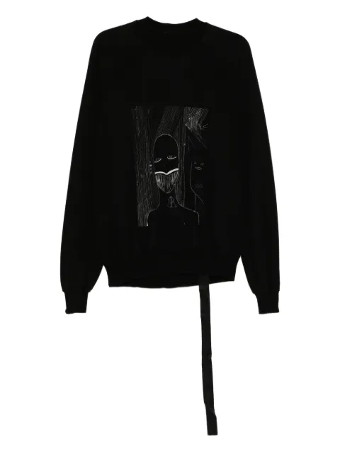Rick Owens DRKSHDW Baseball sweatshirt
