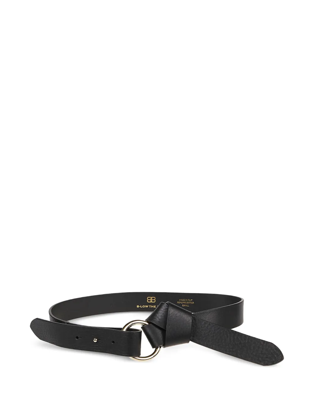 B-Low The Belt knotted ring belt - ブラック B-Low The Belt knotted ring belt - ブラック