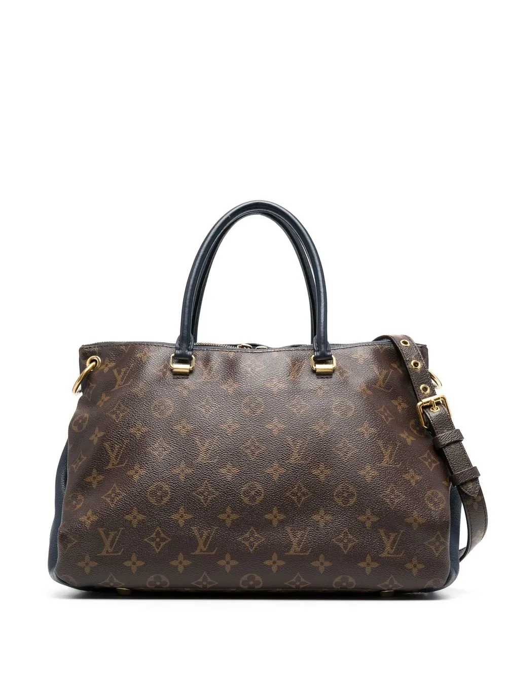 

Louis Vuitton 2017 pre-owned monogram Pallas two-way bag - Brown