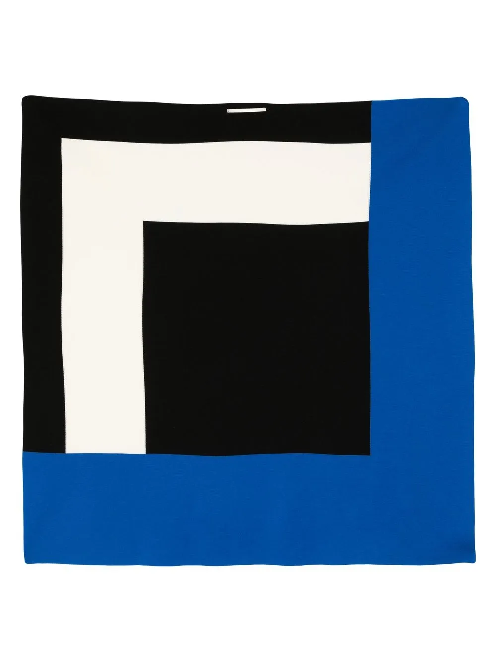 

Ports V colour-block print scarf - Black