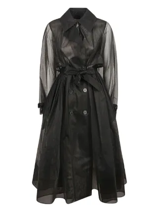 トレンチコート Alexander McQueen TRENCH Alexander McQueen Belted Double Breasted Trench Coat