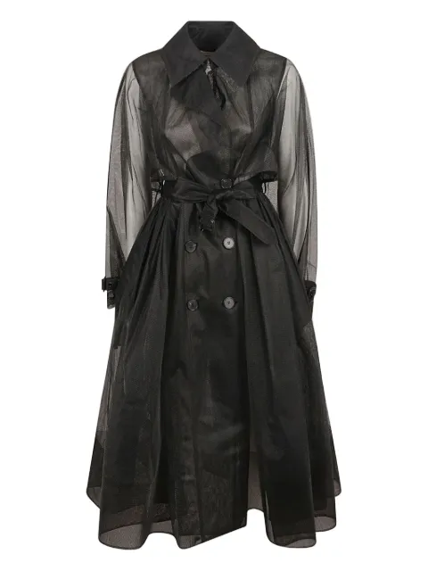Alexander McQueen gabardina con cinturón