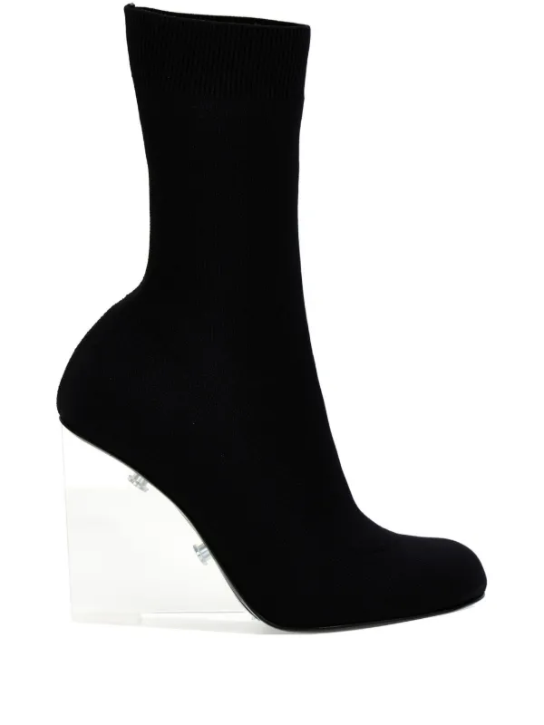 Alexander McQueen ヒール ブーツ | ブラック | FARFETCH JP