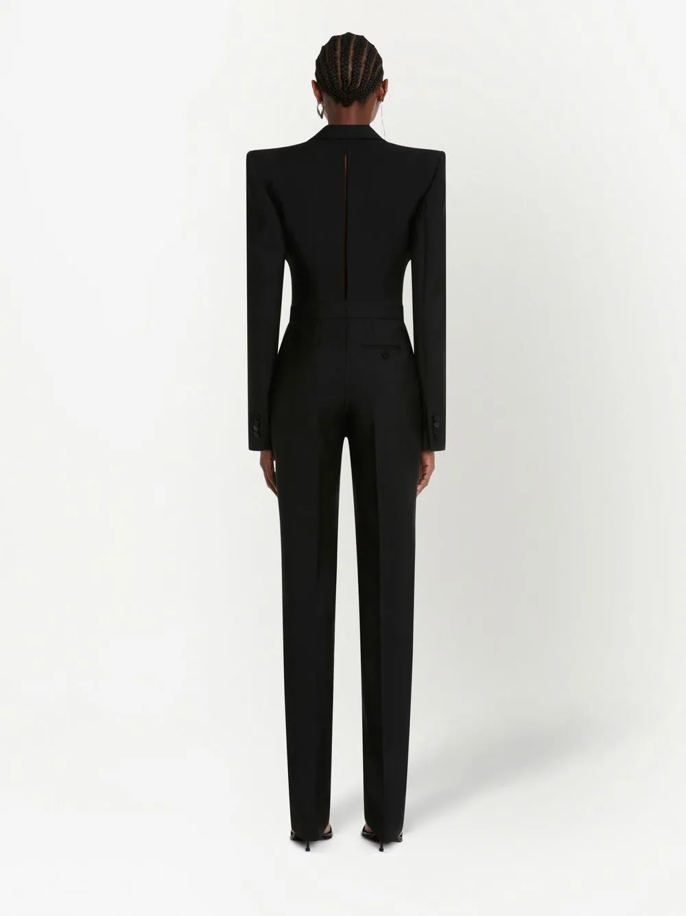 Alexander McQueen Tailored peaklapel Jumpsuit Farfetch