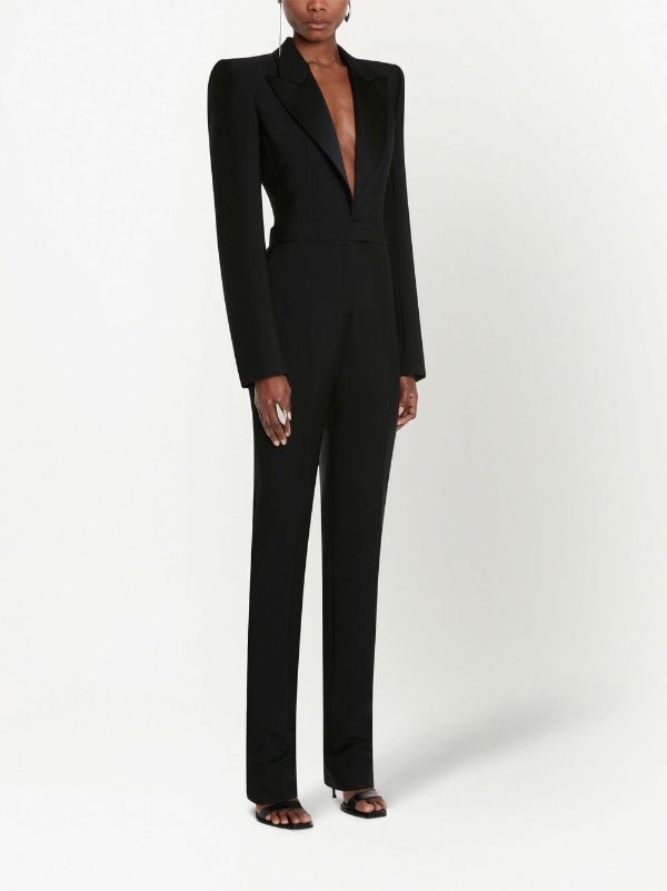 Alexander mcqueen discount tuxedo jumpsuit