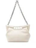 Alexander McQueen The Peak curved mini bag - White