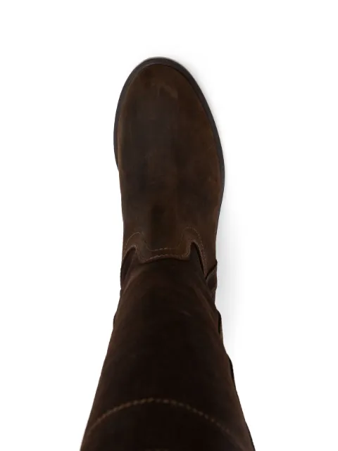 Scarosso Tess 30mm suede boots TESSBOOTBROSUED - 3