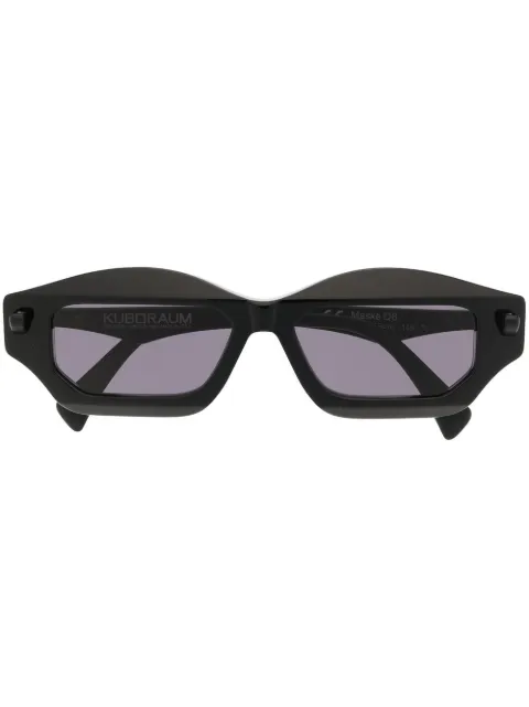 Kuboraum angular slim-frame sunglasses