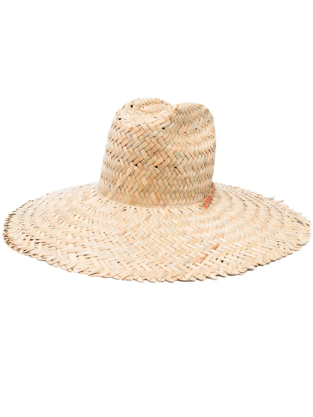 Men's Monogram Bandana Straw Hat, LOUIS VUITTON