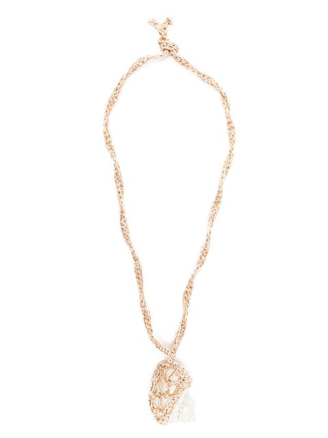 Alanui Helix shell necklace