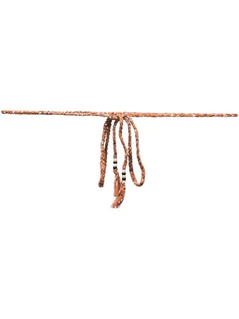 Bandana braided cotton belt