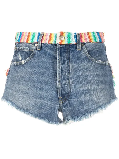 Short en jean Over The Rainbow - Alanui - Modalova