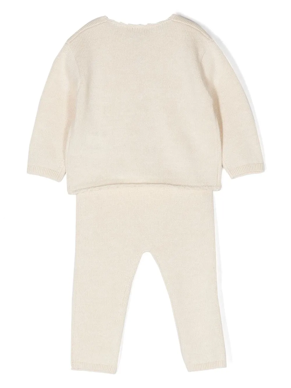 Bonpoint Vest en legging - Wit