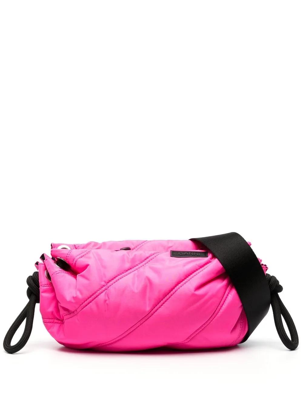 

GANNI rope-detail cross-body bag - Pink