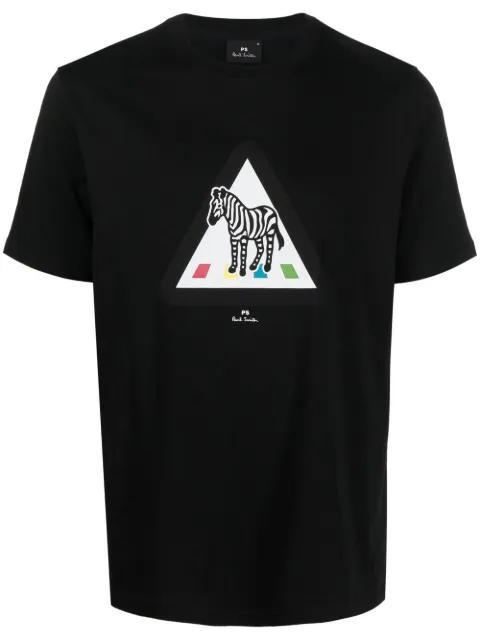 graphic-print cotton T-shirt