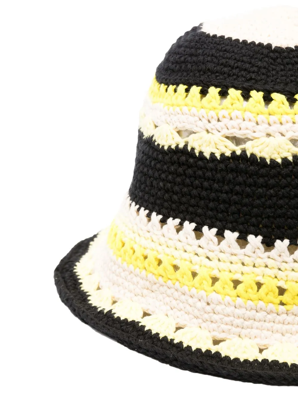 GANNI organiccotton Crochet Bucket Hat Farfetch