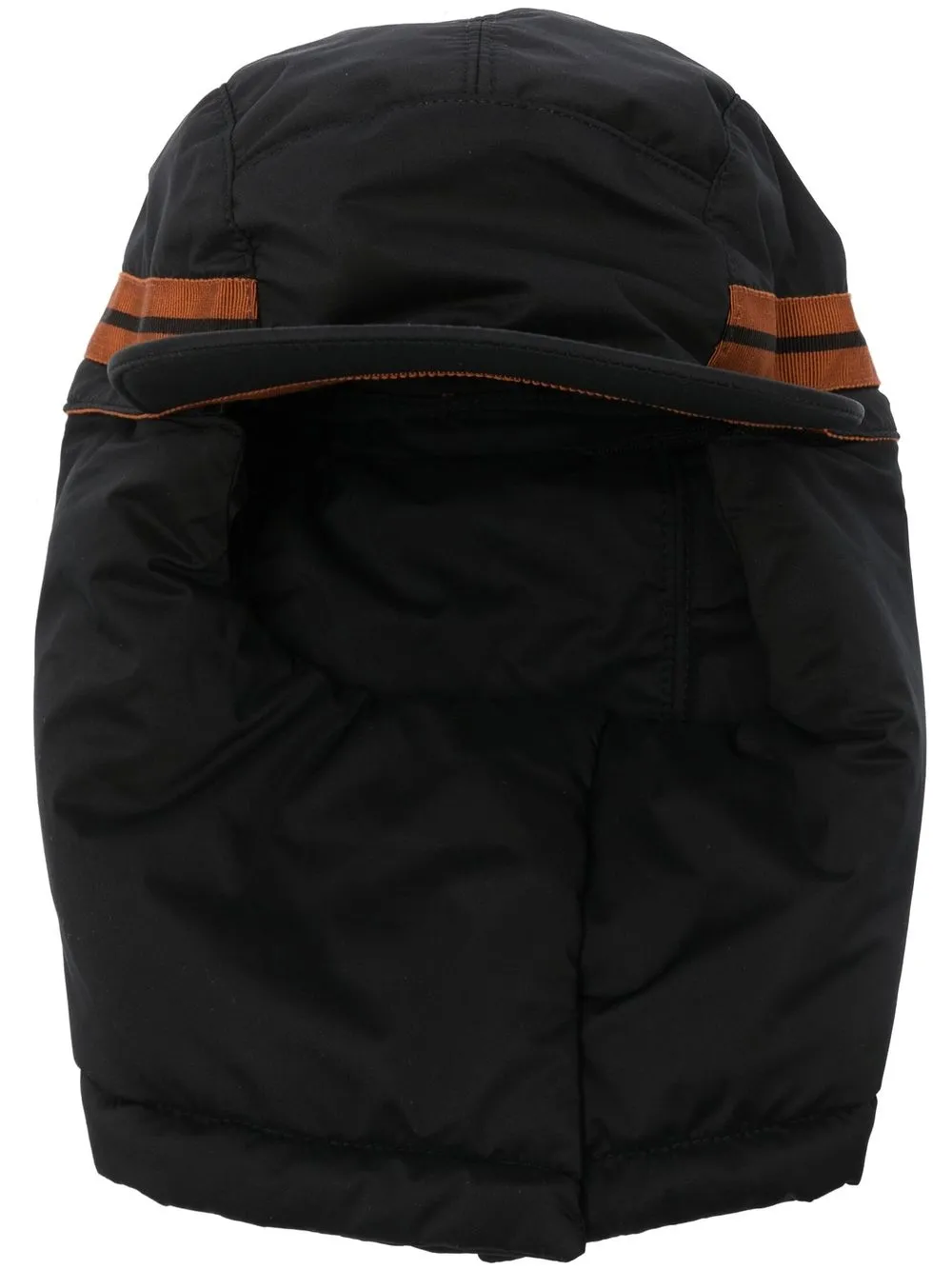 

Ermenegildo Zegna padded balaclava hat - Black
