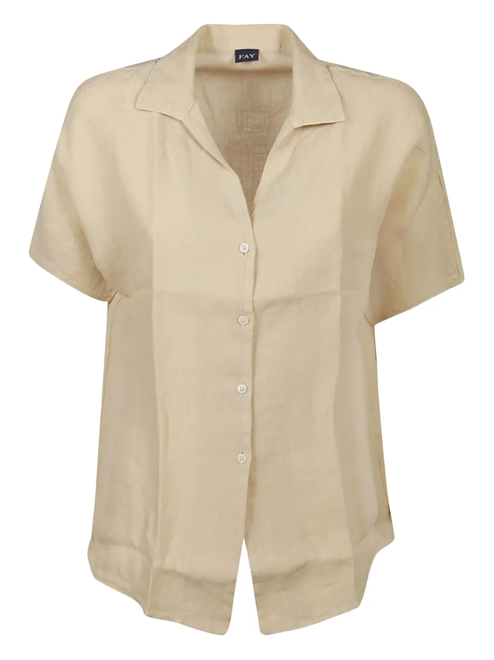 Fay linen shirt Beige