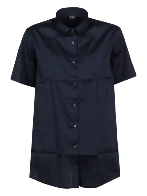 Fay short-sleeve button-down shirt