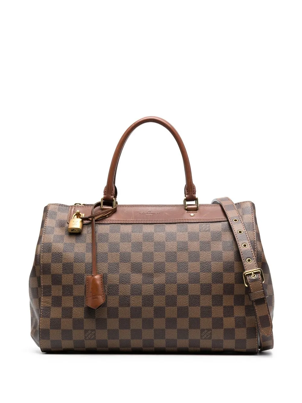 

Louis Vuitton 2013 pre-owned Damier Ebène Greenwich handbag - Brown