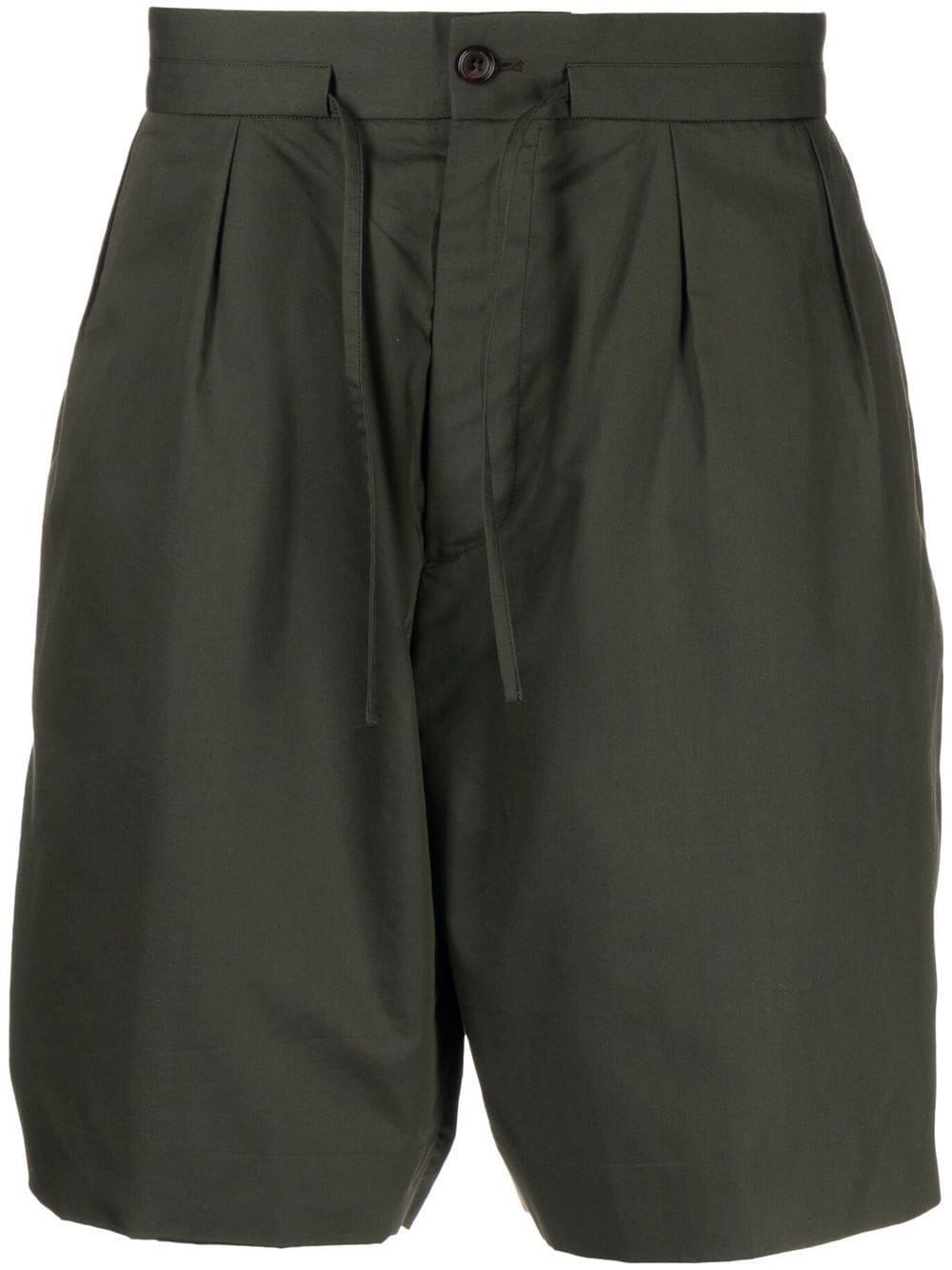 Ports V Drawstring-fastening Knee-length Shorts In Green