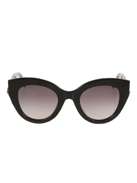 Alexander McQueen Eyewear cat-eye skull-charm sunglasses