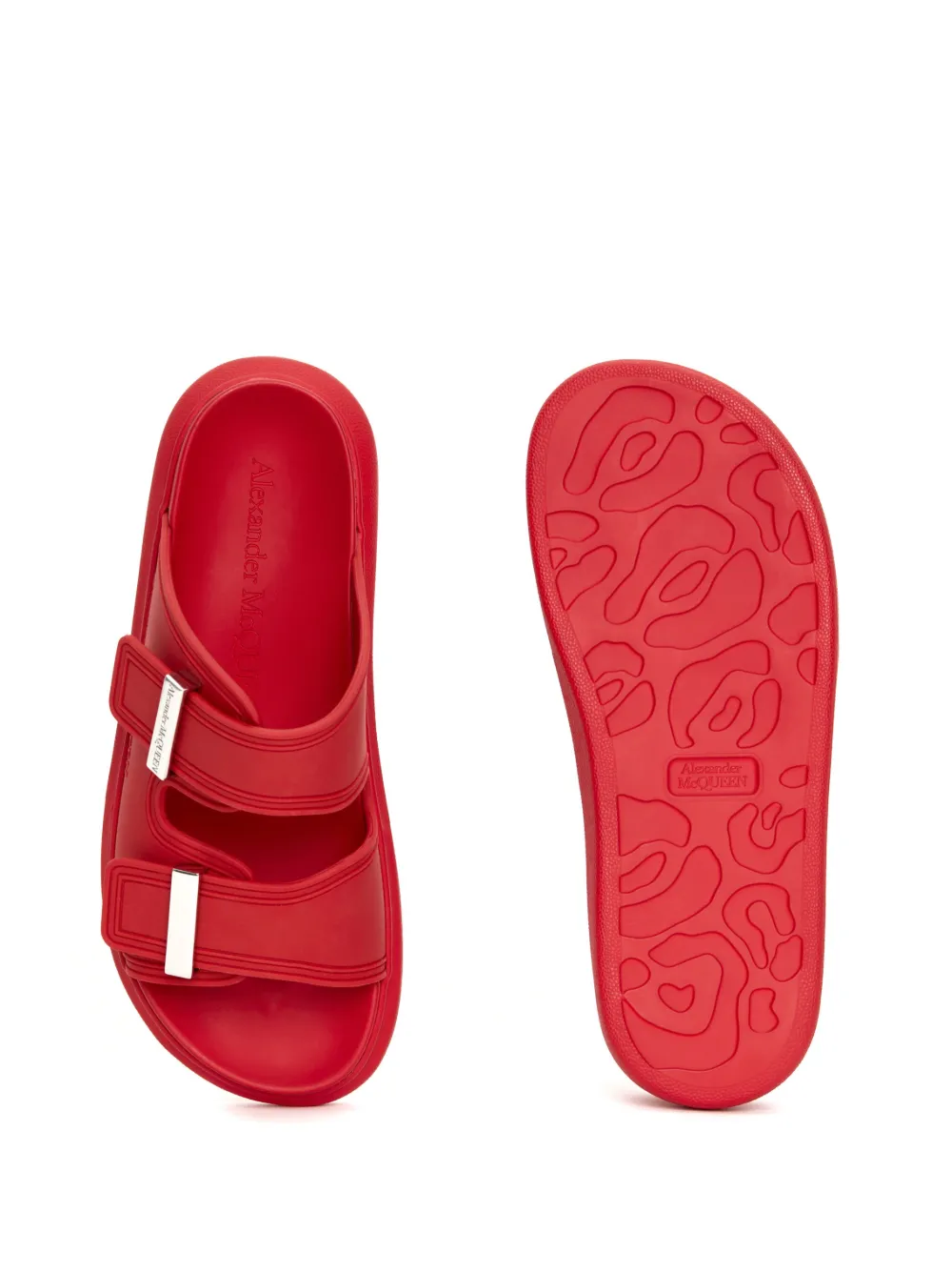 Alexander Mcqueen Hybrid Slide In Rot