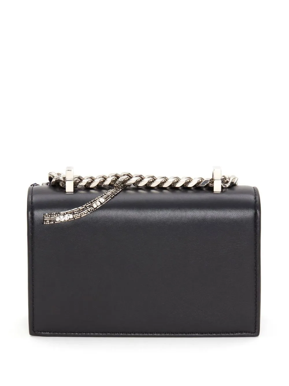 Alexander McQueen Tas verfraaid met kristallen - Zwart