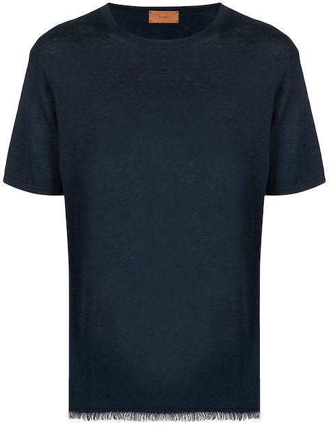 Alanui short sleeve linen T-shirt 