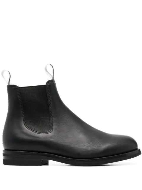 Scarosso William III leather Chelsea boots