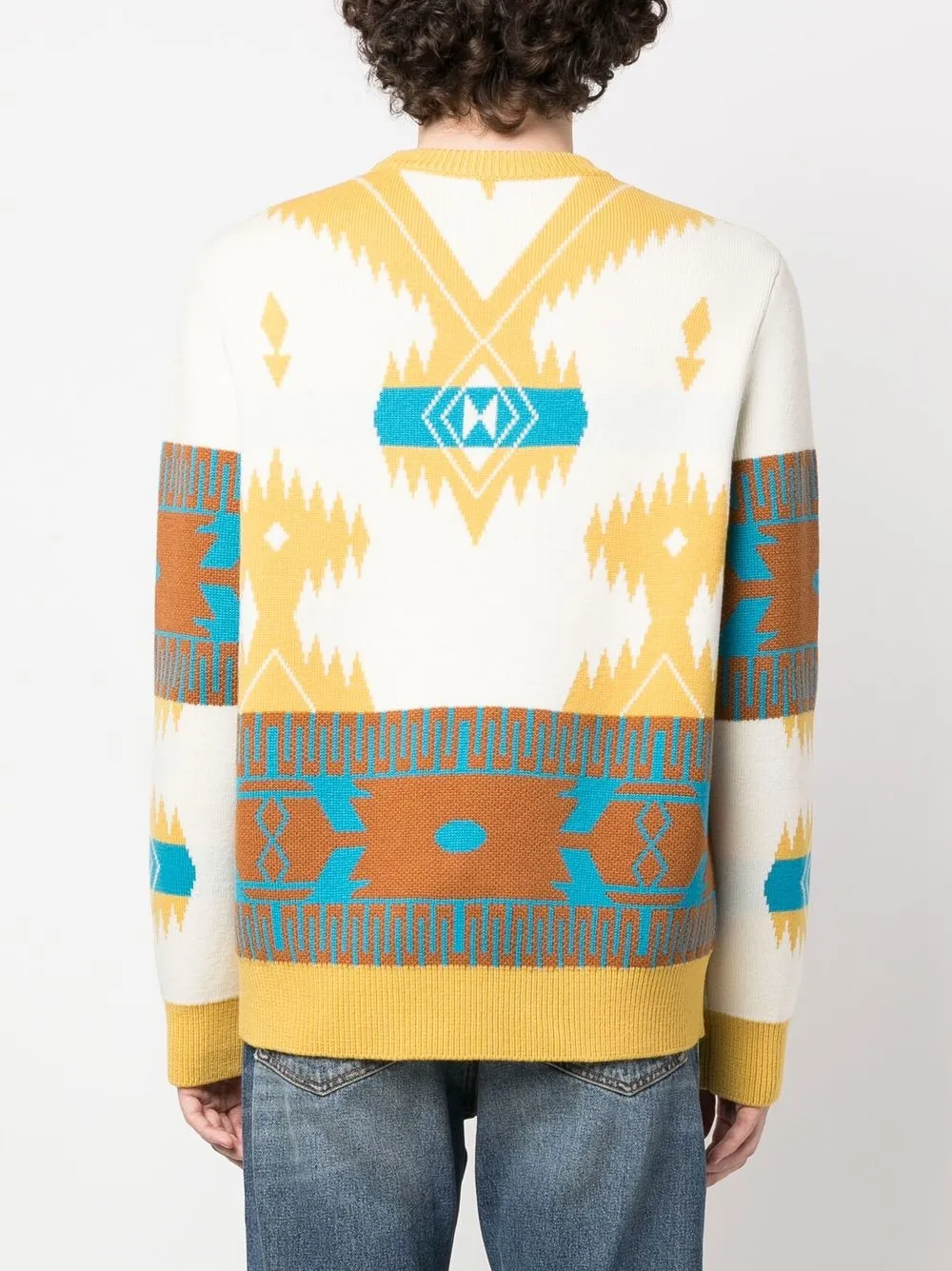 Alanui Icon Jacquard Jumper In Neutrals