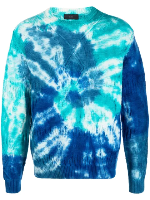 Alanui tie-dye virgin-wool jumper