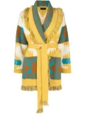 Alanui Icon jacquard cardigan - White