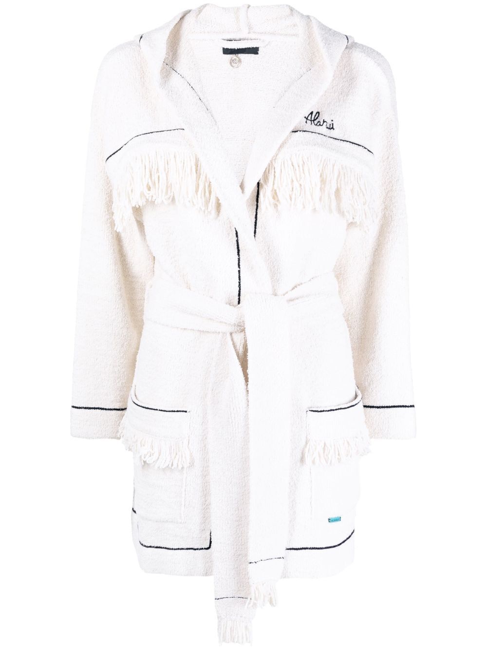 

Alanui Dolce Far Niente hooded cardigan - White