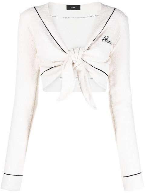 Alanui Dolce Far Niente cropped top
