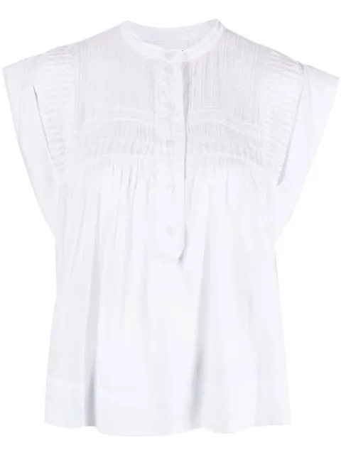 MARANT ÉTOILE Leaza pleated blouse