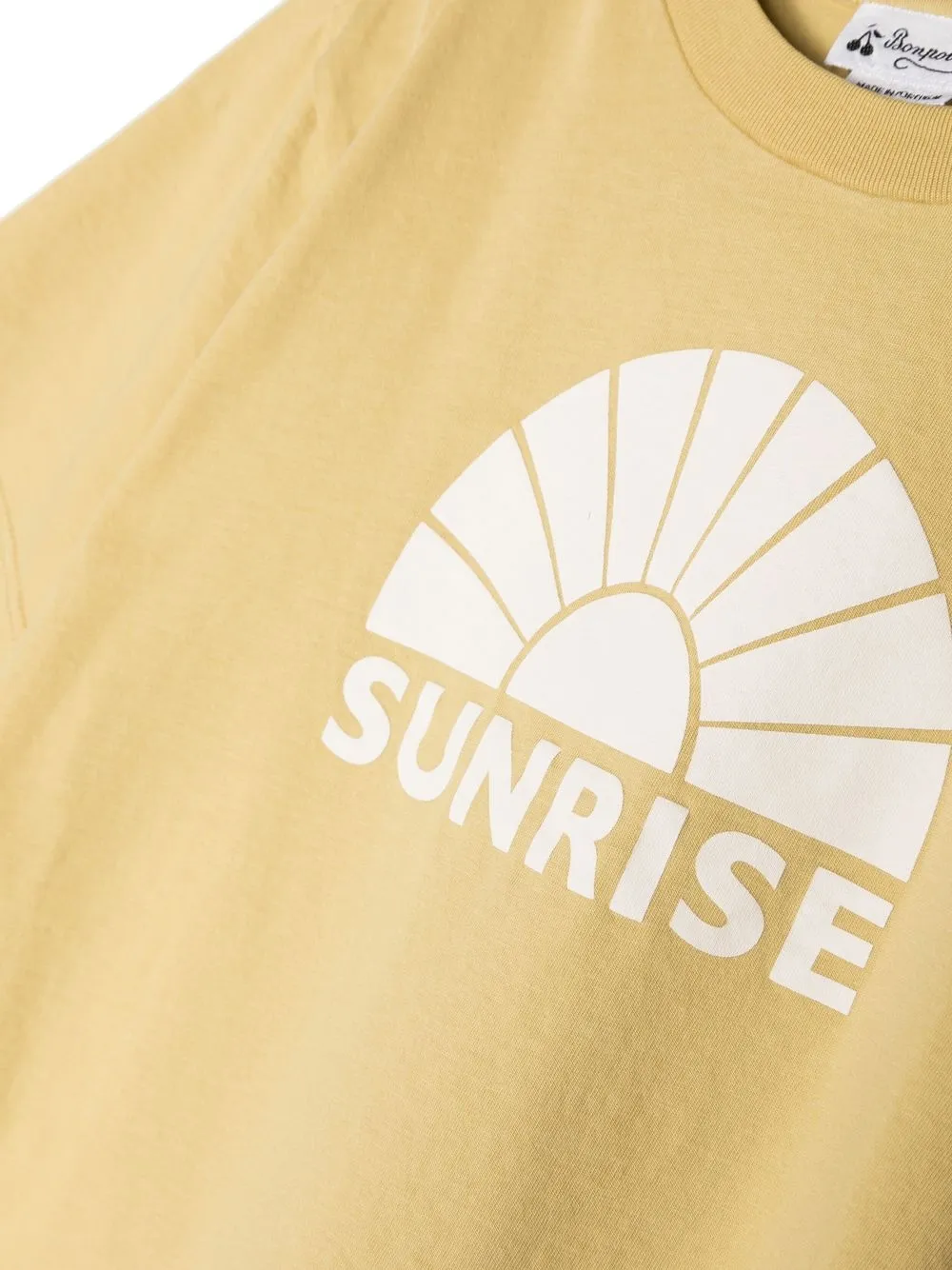  Bonpoint Thibald Graphic-print T-shirt - Yellow 