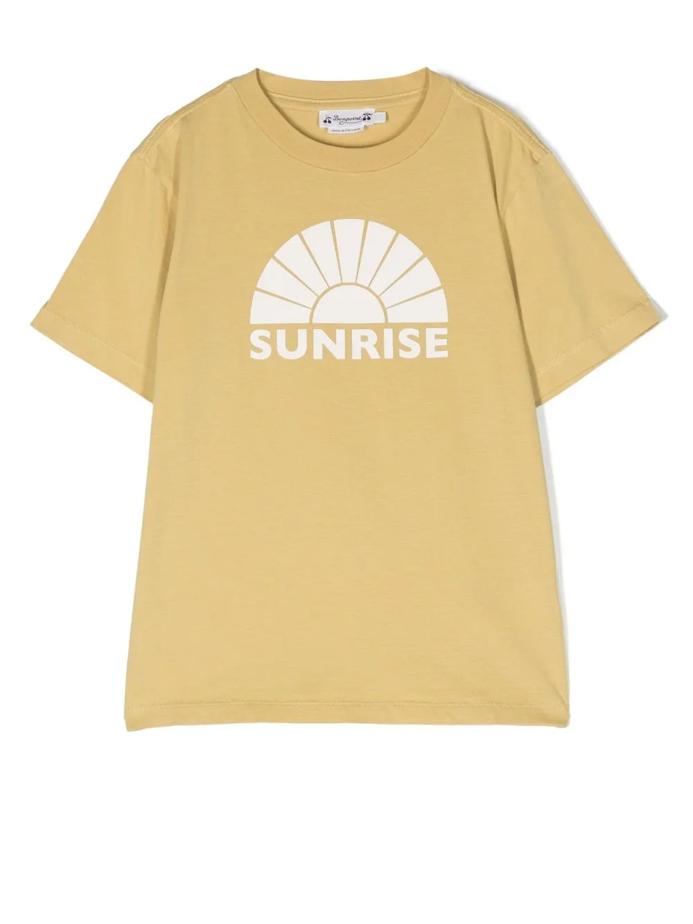 Bonpoint Thibald graphic-print T-shirt - Yellow