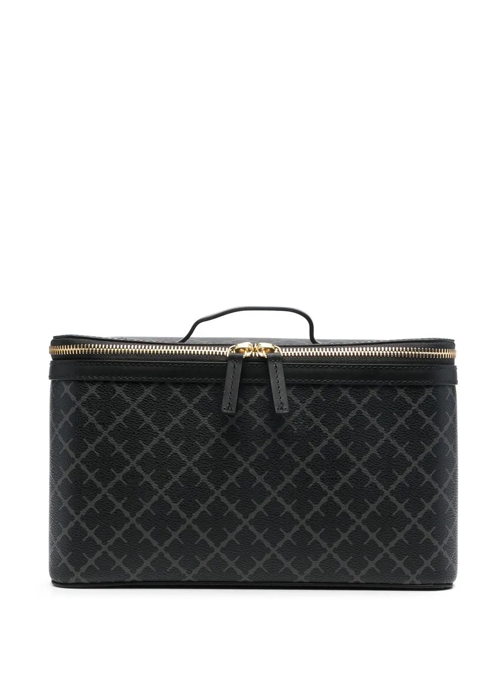 

By Malene Birger monogram-pattern make up bag set - Black