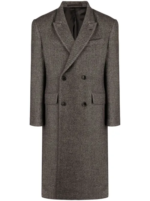 Manteau asymétrique à boutonnière croisée - SONGZIO - Modalova